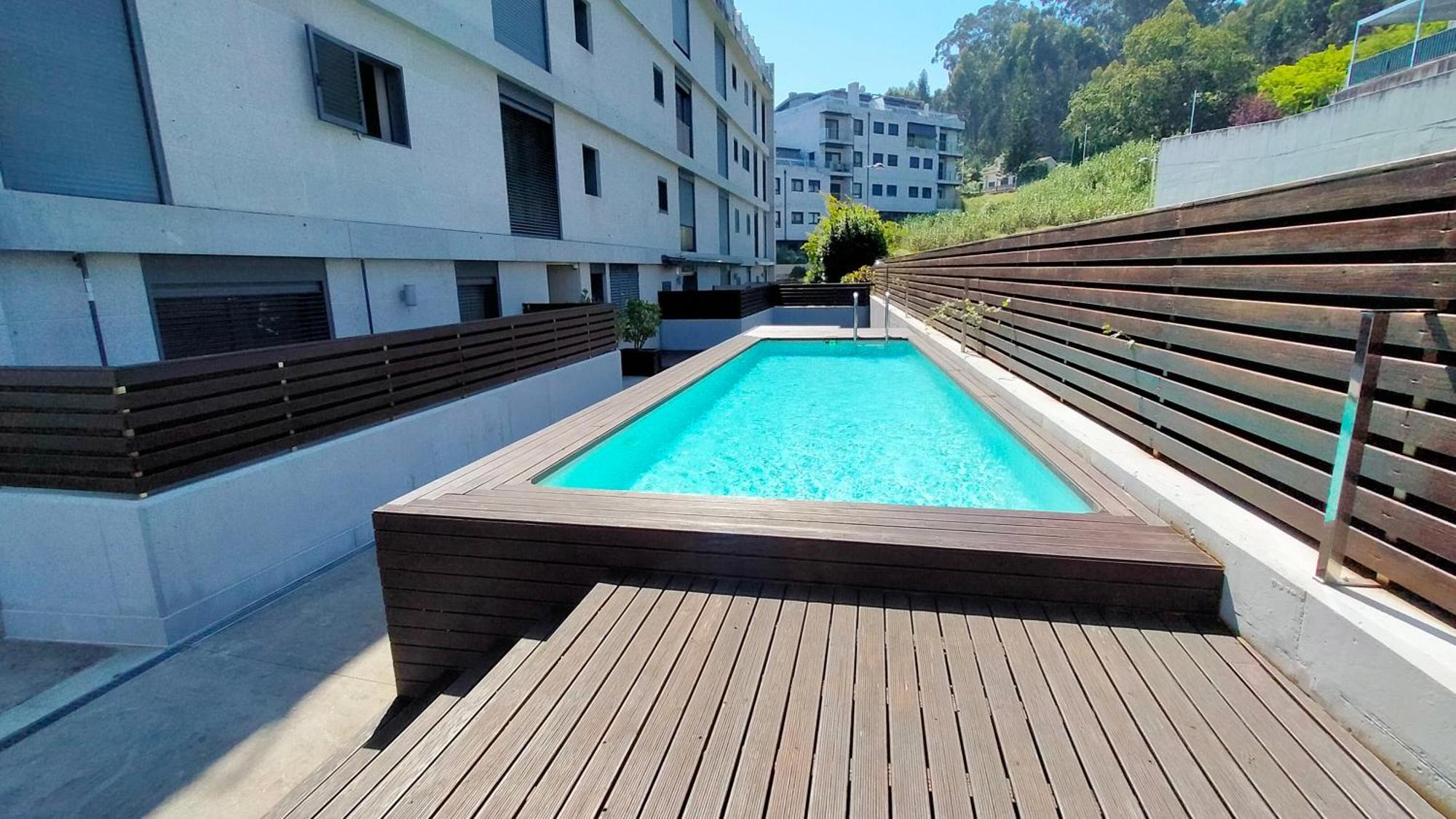 Estudio Ladeira Playa Baiona Esterno foto